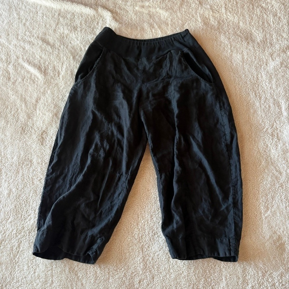 Banana Blue Made in Australia Linen Balloon Pants‎ Relaxed Fit Women's L